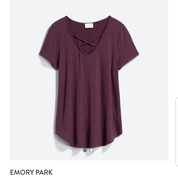 emory park Tops - Emory Park Strappy Tee NWOT